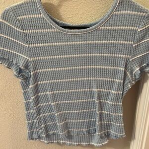 Striped Crop Top | Self E